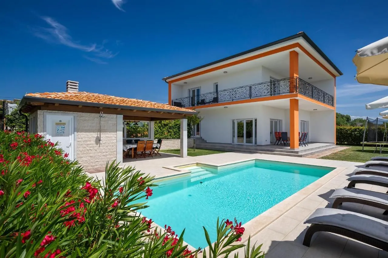 Modern Villa Eva Kastel With Pool Near Buje